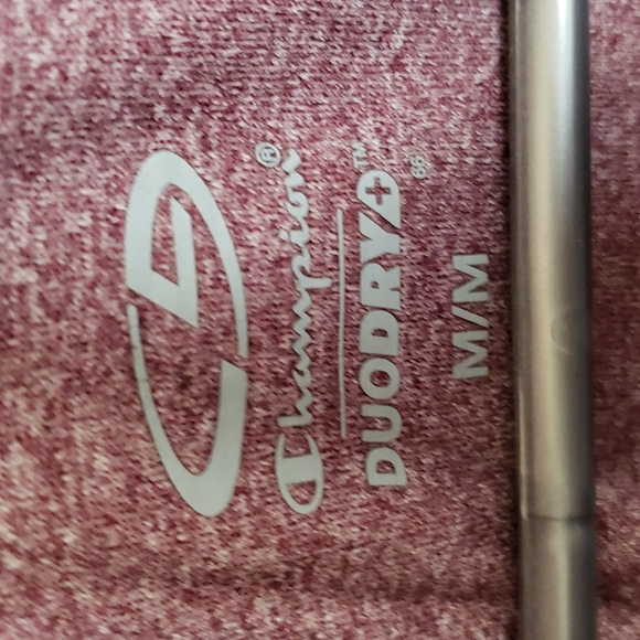 CHAMPION DUODRY+ QUARTER ZIP SPIRT SHIRT. Reflective details, mesh sides. SIZE M - Picture 3 of 6